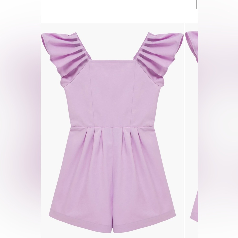 Habitual Kids Ruffle Sleeve Kids Romper